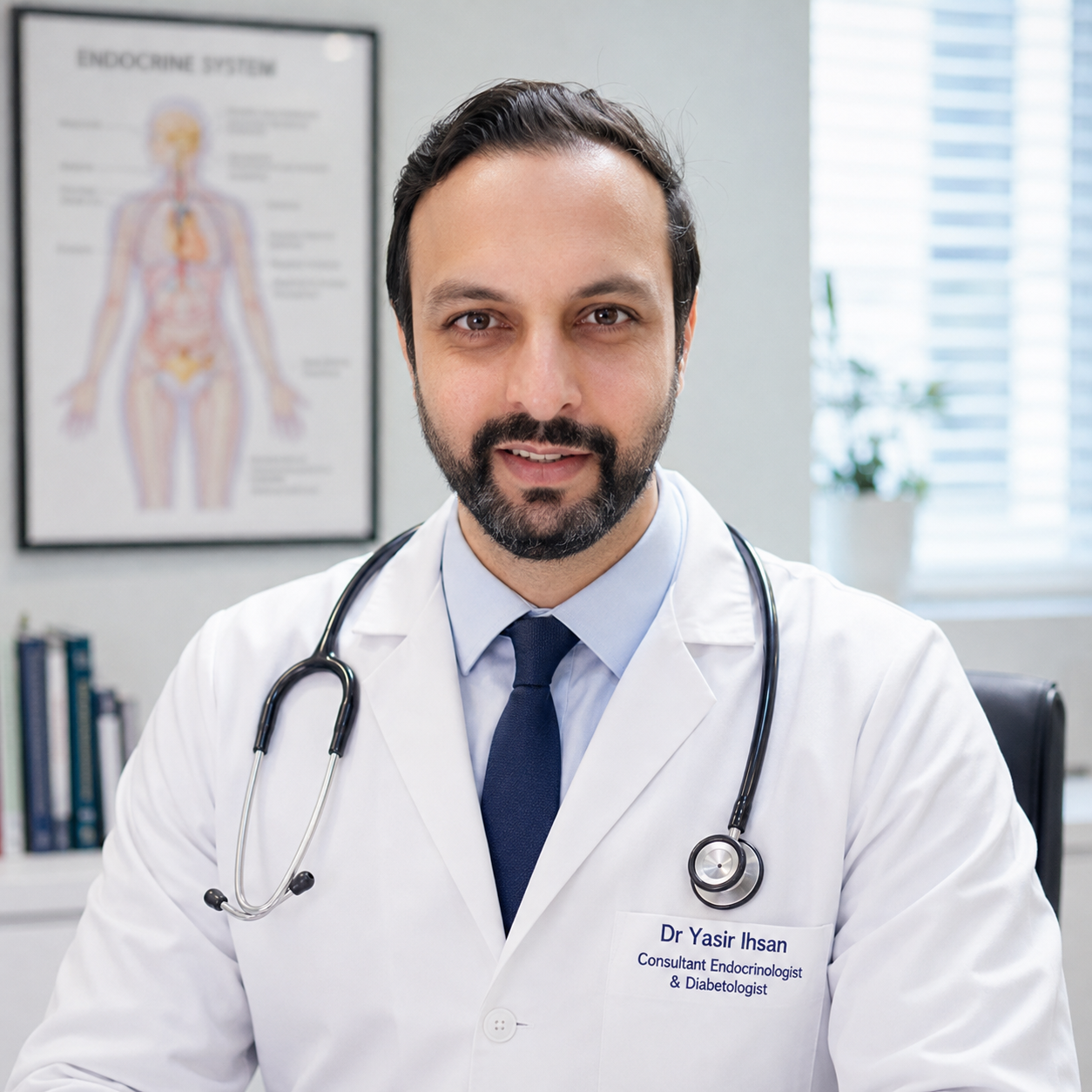 Dr Yasir Ihsan, Consultant Endocrinologist and Diabetologist