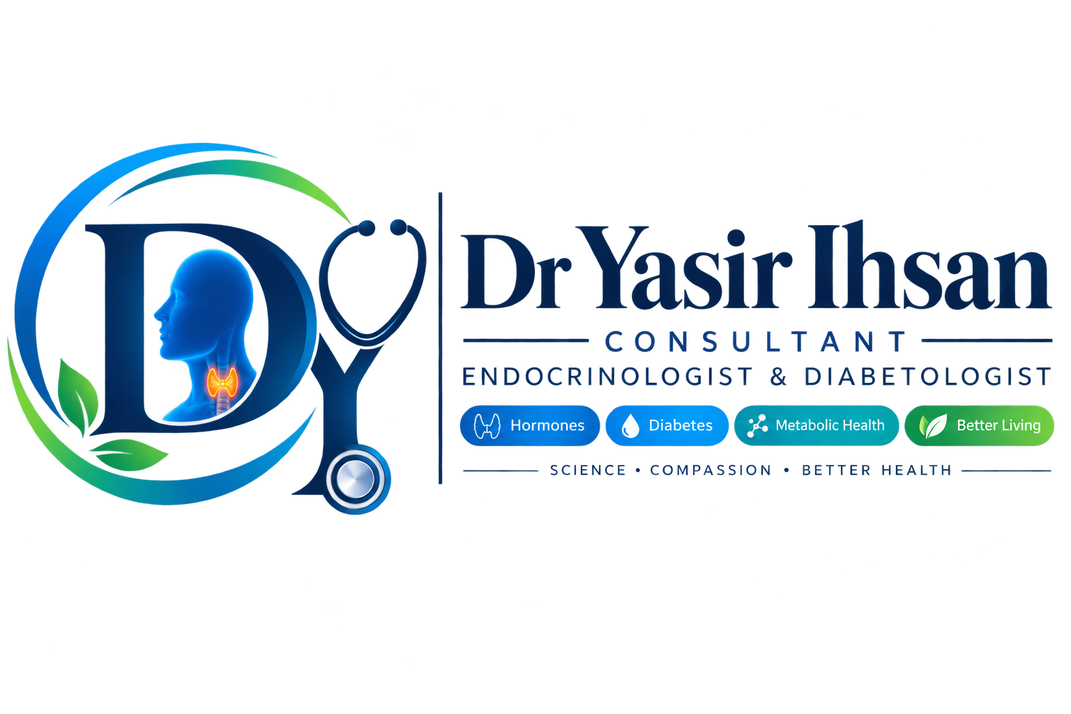Dr Yasir Ihsan Consultant Endocrinologist and Diabetologist logo